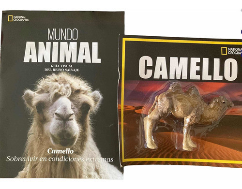 Colección Mundo Animal Natgeo Camello Incluye Revista 0