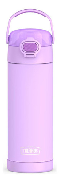 Botella Aislada Al Vacío De 473 Ml Con Tapa Púrpura Neón 0