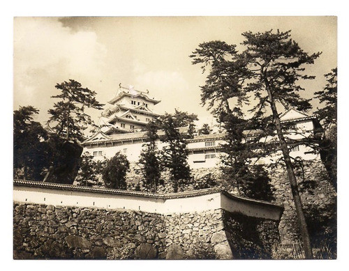 Postal Japon Castillo Feudal De Himeji Numero 028 B3 0