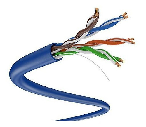 Solidlink Cat5e 1000ft Utp Cable Conductor Solido 24awg Lan 1