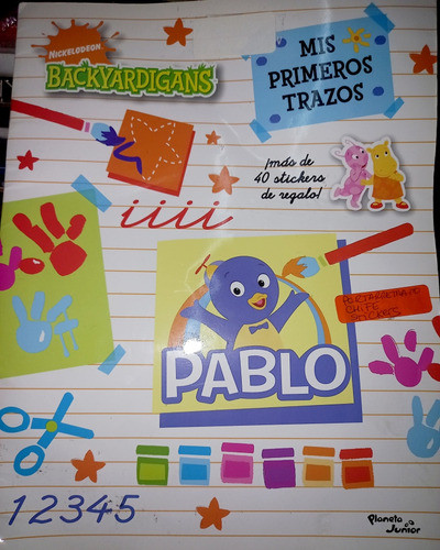 Backyardigans Revista, Portaretrato, 1 Dvd, 1 Chifle, 1 Pin 0
