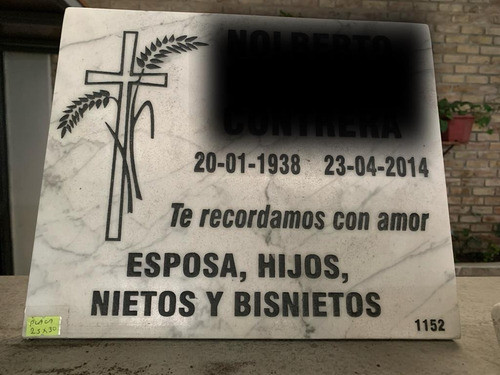Placa De Mármol Carrara 25x30. 0