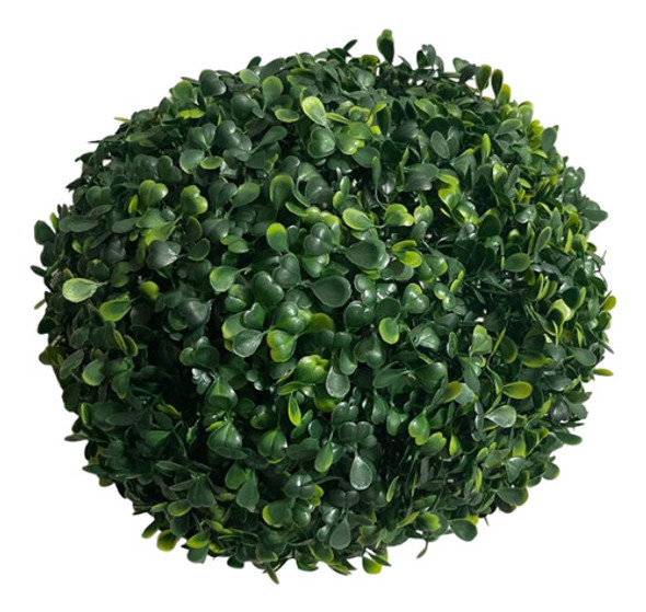 Kit 10 Buchinho Artificial 23cm Verde Bola De Grama Topiaria 0