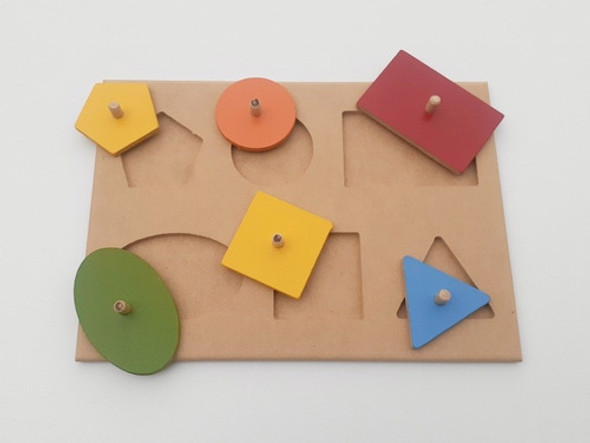 Kit De 5 Encajes Formas Geométricas 1
