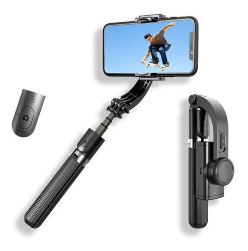 Estabilizador De Telefone Celular Gimbal L08 Bluetooth Tripo 0