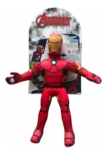 Muñeco De Tela Soft Ironman Original Avengers Marvel 0