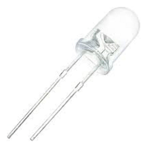 Led Intermitente Amarillo 5mm Wc 3000mcd 30 Grados X 10 Led 0