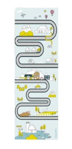 Playmat/piso Goma Eva/alfombra Mat Infantil/pista Aventura 0