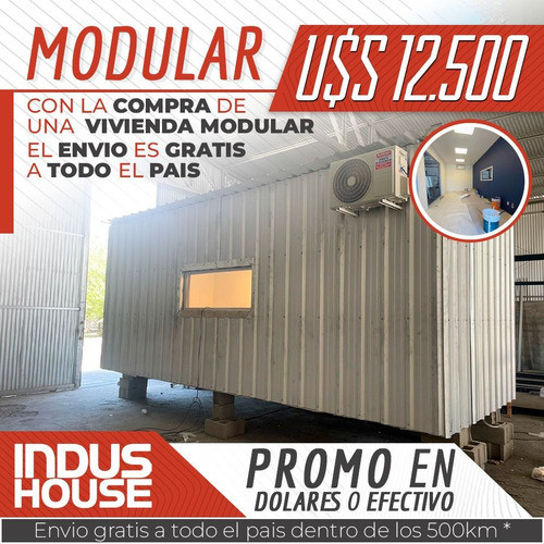 Vivienda Modular 16 M2  Llave En Mano Envio Gratis !!!!! 0