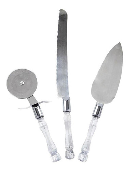 Set Kit De Reposteria Cuchillo Pala Y Cortador 0