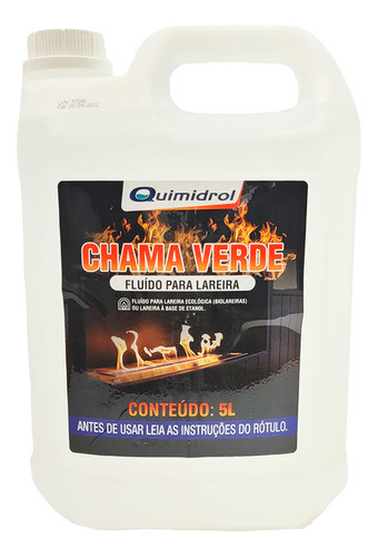 Fluído Líquido Para Lareira Ecológica 5l Galão - Kit C/2 Un 0