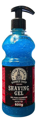 Shaving Gel Mentol Hidrata Refresca Barba Cabelo Pezinho 0