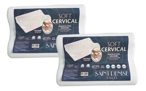 Pack X 2 Almohadas Anatómica Terapéutica Termosensible 0