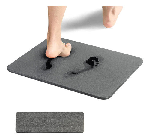 Cmreasj Diatomaceous Earth - Tapete De Bano De Secado Rapido 0