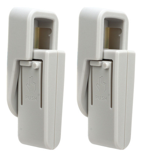 Fechadura De Alavanca De Segurança De Porta, 2 Peças, Adesiv 1