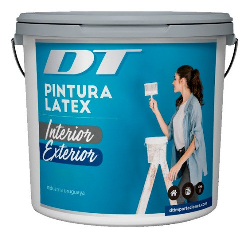 Pintura Latex Interior Maximo Poder Cubritivo Premium 4 Lts 0