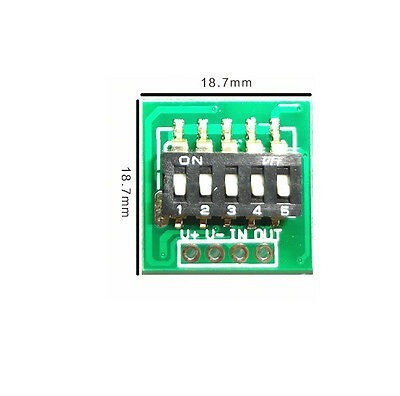 Mini Timer De 10 Seg A 24hs Con Llave Selectora 1