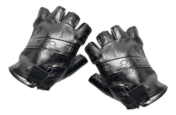 Guantes Simil Cuero Tipo Motoquero Entrenamiento Talle Único 0