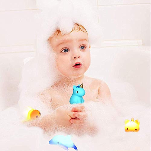 Juguetes De Baño 8 Paquetes De Juguetes Flotantes Para Bañer 0