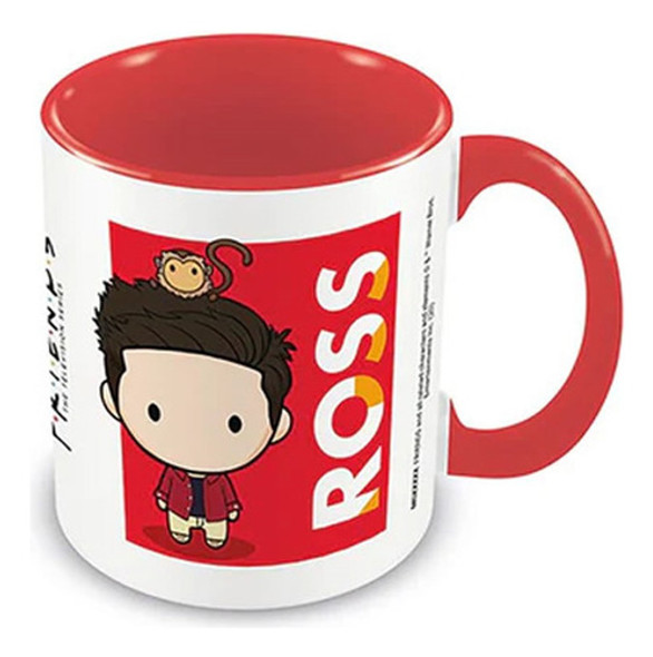 Friends - Ross Chibi - Taza Color 0