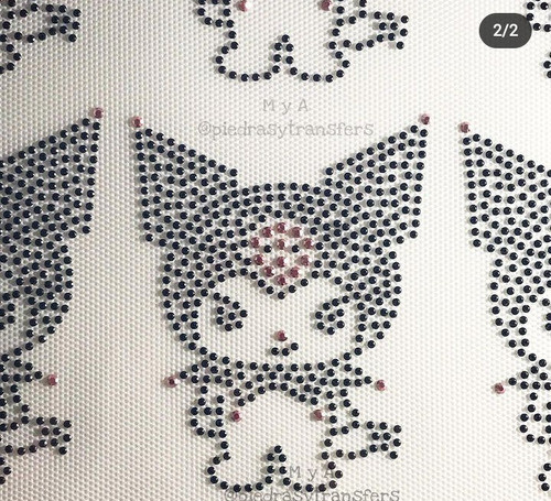 Aplique Termoadhesivo Kuromi Mini 1