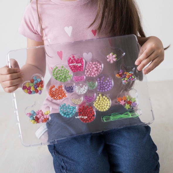 Juego Kit Para Armar Pulseras Bijou Infantil Mostacillas 1