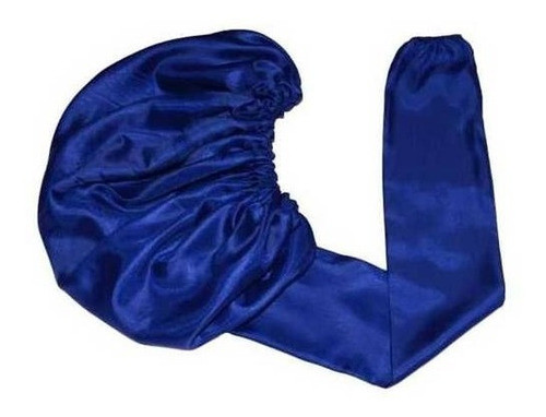 Touca Difusora De Cetim Seca Cabelo Azul Escuro 0