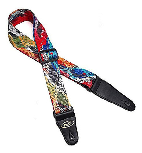 Arte Ataque Psicodélico Serpiente Jacguard Pitón Arcoíris Se 0