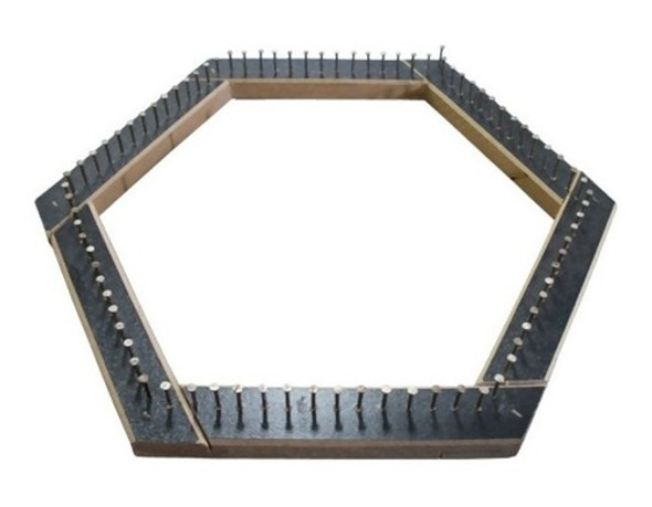 Tear Sextavado C/10 Pregos Cada Lado 26cm 0