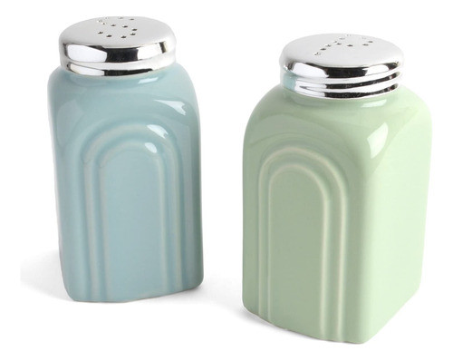 Shakers Retro De Sal Y Pimienta De Los Años 50 0