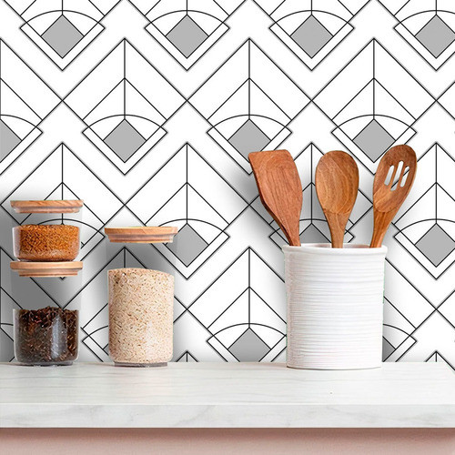 Papel De Parede Adesivo Para Cozinha E Banheiro 3 Metros 0