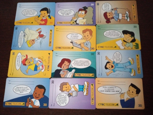 Cartões Telefonicos Série Amigos Ctbc 0