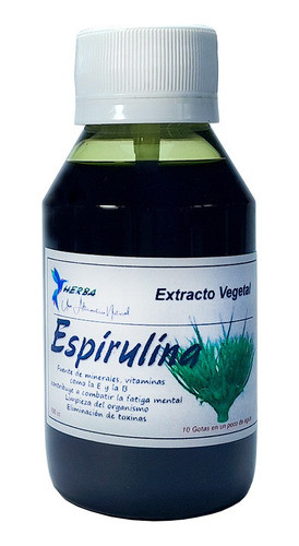 Extracto Vegetal De Espirulina 100cc  ** Herba ** 0