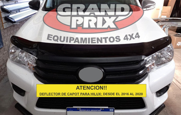 Combo Capot + Ventanillas Adhesiva X4 Toyota Hilux 2016-2020 1