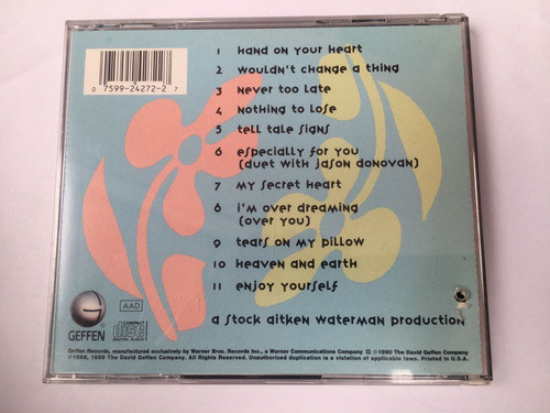 Kylie Minogue - Enjoy Yourself - Cd Importado / Kktus 1