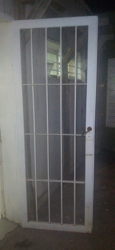 Puerta Reja Y Marco Del 18-  Medidas Largo 2,2mts X74ancho 0
