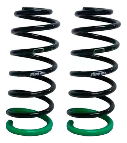 Kit 2 Espirales Traseros Reforzados Gnc Fiat Palio Adventure 1