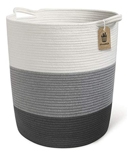 Goodpick 188 X 177 X 138 Extragrande Cesta De Cuerda De Algo 0