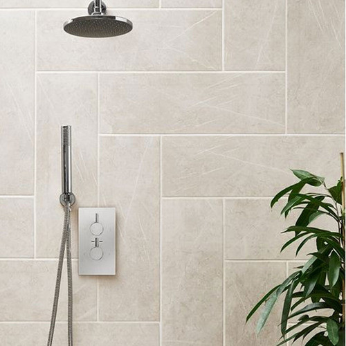 Ceramica Para Pared De 25x80 Color Perla Serie Rock Palo Ro 1