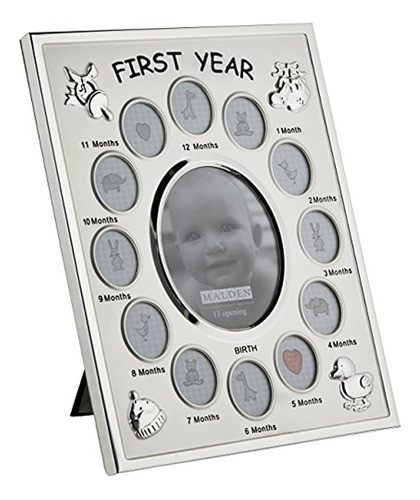 Malden International Designs Babys First Year Collage Pictur 0