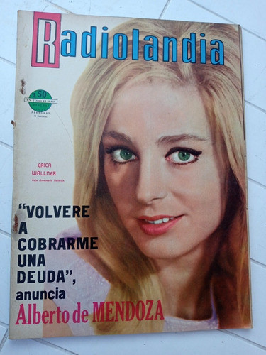 Revista Radiolandia N.2037 - 28/07/67 Erica Walner 0