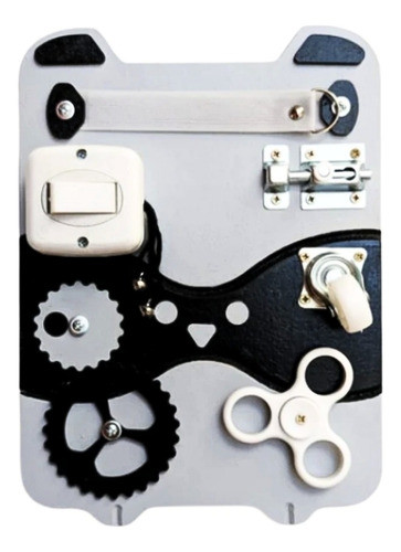 Tablero Sensorial Didactico Panel Montessori Motricidad Niño 0