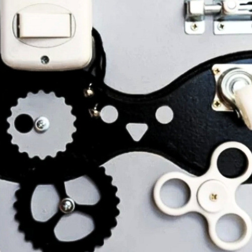 Tablero Sensorial Didactico Panel Montessori Motricidad Niño 1