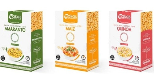 Fideos Wakas (variado) - 5 Cjas X 250gr   (sin Tacc) 0