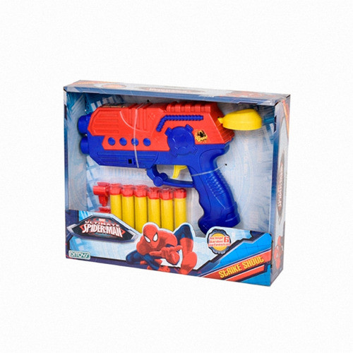 Spiderman Strike Shoot Pistola Dardos Ditoys Ploppy 692006 0