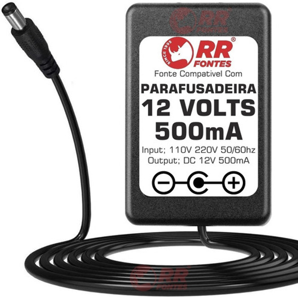 Fonte Carregador Parafusadeira Black Decker Gc9600 110/220 0