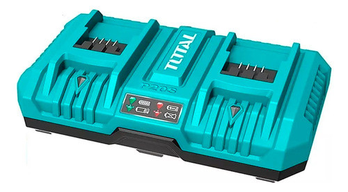 Cargador Bateria Doble 8 Amp 20v Total Tfcli2082-4 0