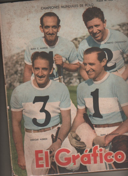 El Grafico Nº 1586 - Año 1949 - Polo - Campeones Mundiales 0