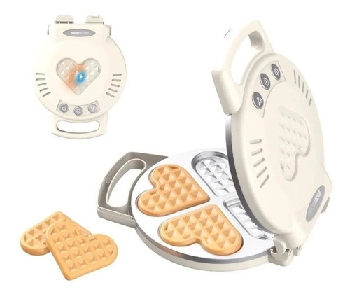 Juliana Sweet Home Mi Primera Waflera Wafles Corazón Orig 0