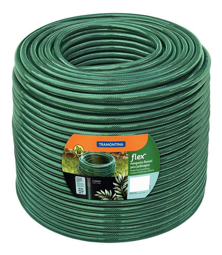 Mangueira Flex Tramontina Verde Em Pvc 3 Camadas 200 M 0
